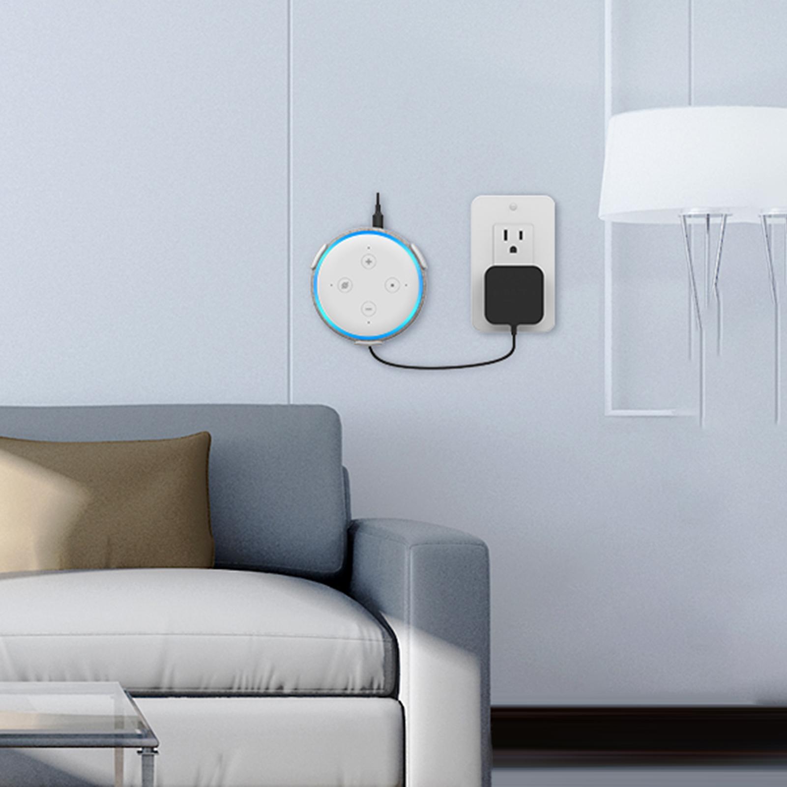 حامل جداري لجهاز Echo Dot مع م - مراجعة Amazon Speaker Echo Pop وسعره