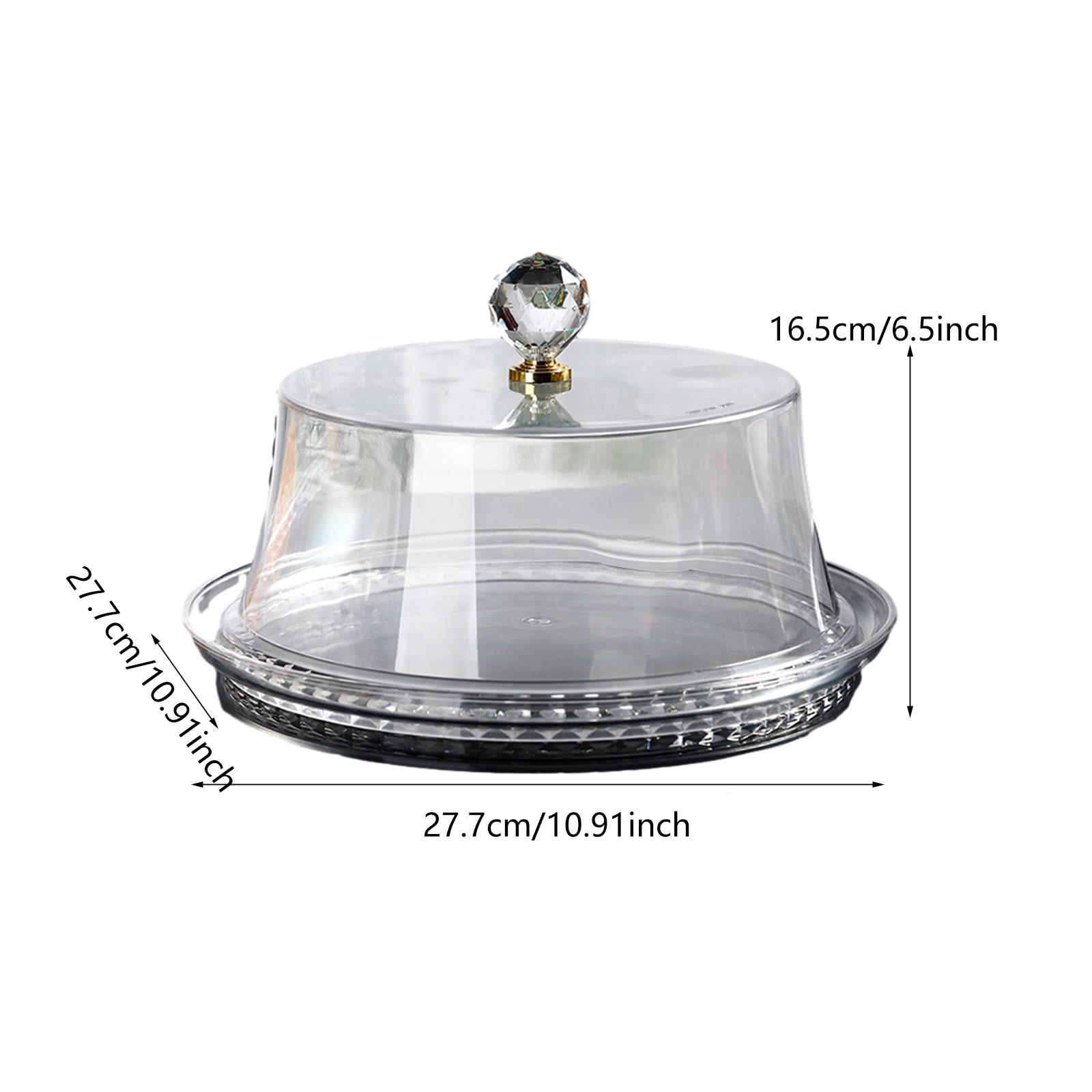 حامل كيك مع غطاء شفاف، صحن كيك - مراجعة Plastic Dome Clear وسعره