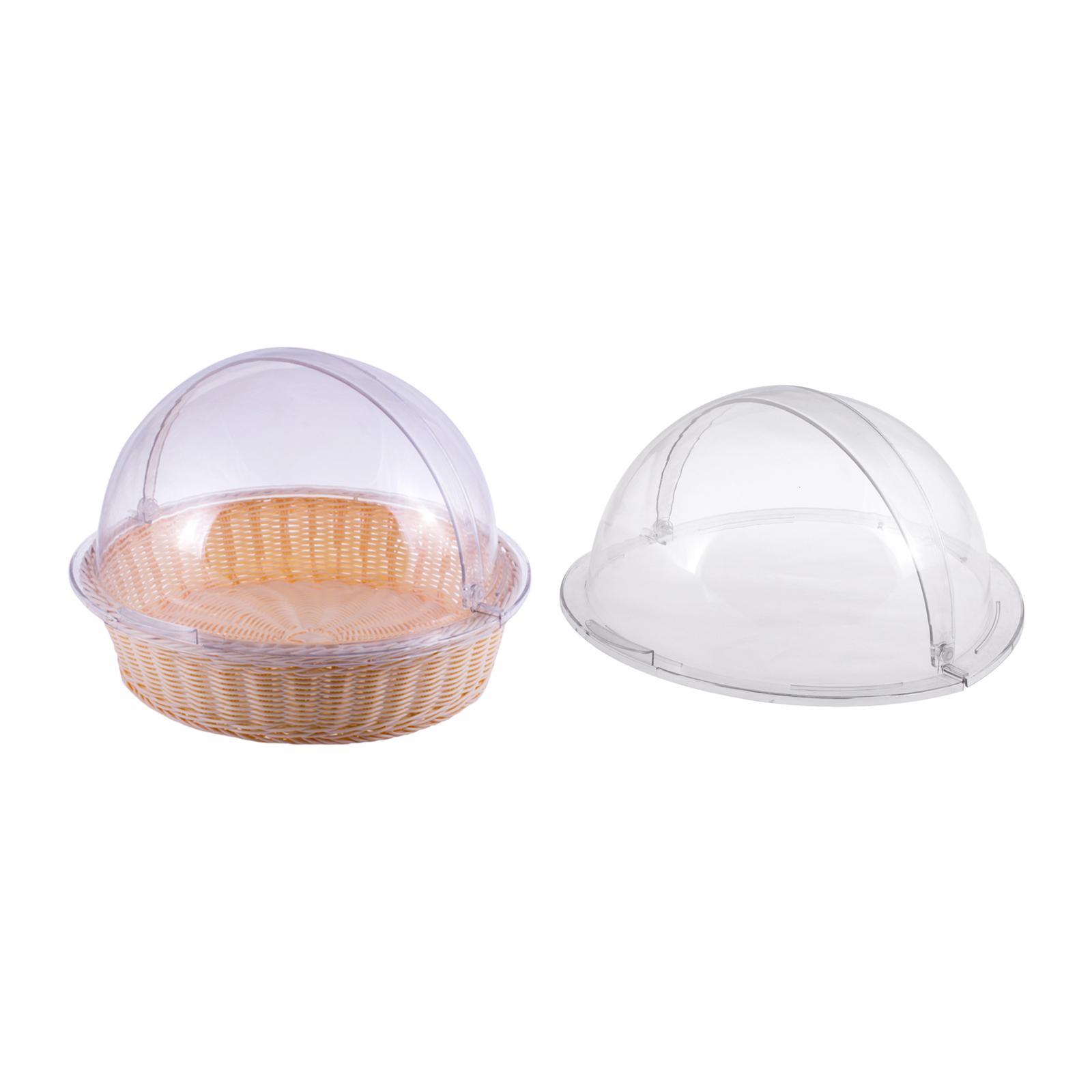 غطاء كيك شفاف عملي محمول، غطاء - مراجعة Plastic Dome Clear وسعره